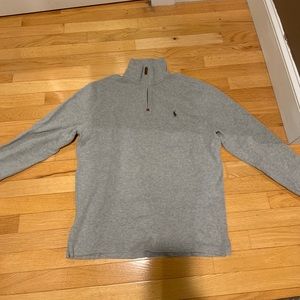 Men’s polo quarter zip size M